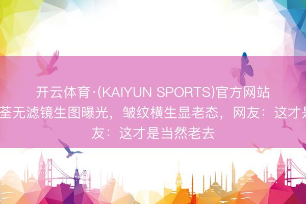 开云体育·(KAIYUN SPORTS)官方网站 65岁汪明荃无滤镜生图曝光，皱纹横生显老态，网友：这才是当然老去